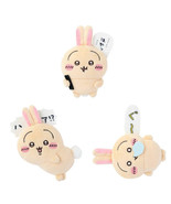 Japan Chiikawa Rabbit usagi Lottery E Prize Plush Badge (3pc set) - 14cm  - $52.67 CAD