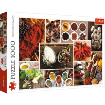 Trefl 1000 Piece Spices Food Jigsaw Puzzle Collage - $30.75