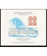 1973 rocket launch engraving sample of the United States stamp - €18,89 EUR