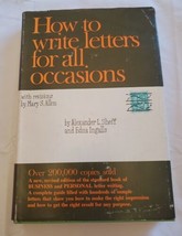 How To Write Letters For All Occasions, By Alexander L. Sheff &amp; Edna Ingalls VTG - £10.01 GBP
