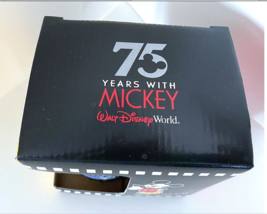 Walt Disney World 75 Years with Mickey Mouse Mug in Box NEW image 2