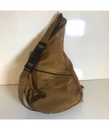 AmeriBag Healthy Back Bag Tan Sling Backpack Hiking Travel - $39.20