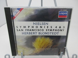 Nielsen Symphonies 4 &amp; 5  San Francisco Symphony  Herbert Blomstedt  cd  - £23.59 GBP