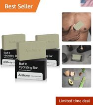 Mens Soap Bar Buff it Hydrating Soap – Contains Jojoba Beads, Aloe Extra... - $105.88