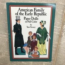 Paper Dolls Uncut American Family Of The Early Republic Tom Tierney Dover 1988 - £15.22 GBP