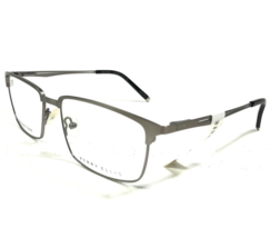 Perry Ellis Brille Rahmen PE 373-3 Gunmetal Grau Silber Quadratisch 55-17-140 - £33.34 GBP