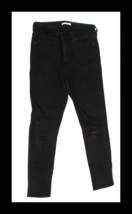 Levi 721 Ladies Black High Rise Skinny Jeans 29x30 - $9.89