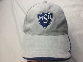Vintage Mount St. Helens Suede Polyester Strapback Hat Cap Rare 80s 90s Vtg - $19.79