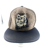 Zephyr Hat Wool Mens Adjustable UCONN Huskies Brown Black Sports Active New - $66.63 CAD