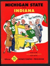 Michigan State Vs. INDIANA-1956-College Football Program - £80.14 GBP