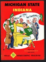 Michigan State Vs. INDIANA-1956-College Football Program - £78.56 GBP