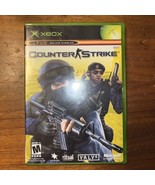 100% COMPLETE! Counter-Strike Complete CIB Microsoft XBOX Black Label - $374.72 MXN