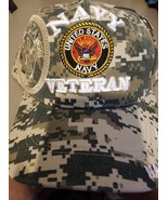 US Navy Veteran &amp; Seal on a light camo ball cap - €17,36 EUR