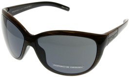 Porsche Design Sunglasses Woman&#39;s Brown Striped P8524 C - £110.08 GBP