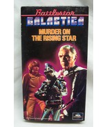 Vintage Battlestar Galactica MURDER ON THE RISING STAR VHS VIDEO  1979 T... - €12,71 EUR