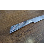 Vintage BLUE &amp; PINK Swirl Handle Kitchen Knife Butcher Bakelite? - $31.57 CAD