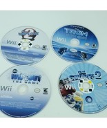 Nintendo Wii Games Lot of 4 Bundle Smurfs 2 Tron Wipeout 2 Wipeout the g... - £18.03 GBP