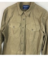 Freenote Cloth Workwear Button Work Shirt Thick Cotton Linen Japan Mediu... - £188.32 GBP