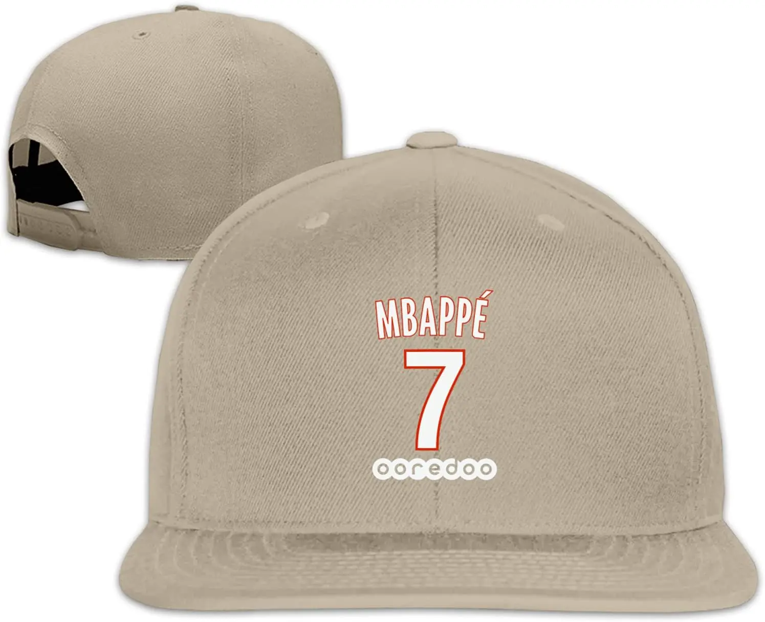 Paris PSG #7 Mbappe 2021 3D Printing Snapback Baseball Cap Casquette Dad Hiphop - £14.80 GBP