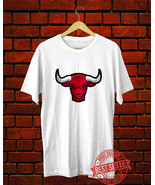 Chicago Bulls Red Cow Logo Men&#39;s T-Shirt Size S-5XL - $20.99+