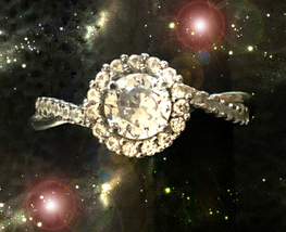 Haunted Ring Alexandria&#39;s Crystal Oracle Her Answers Highest Light Ooak Magick - £7,894.38 GBP