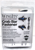 2 Pack WingIts Grab Bar Refined Engineered Safety Fasteners - New - $9.49