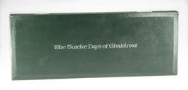 Douze Jours De Noël Argent Cuillères Par Franklin Mint &amp; Carlos Sierra-F... - $471.50