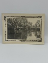 VTG Photograph Irene Giving Anna A Piggyback Ride Through Murky Water 1933 - $228.05 MXN