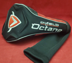 Callaway Diablo Octane Black Tour Driver Headcover Golf Black Red Head Cover - $8.89