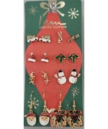 I Am Limited Edition Women&#39;s Santa, Snowman, HOHO  Christmas Earrings 8-... - $382.50 MXN