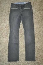 Girls Jeans The Gap Light Black Adjustable Waist Denim Super Skinny Jean... - $7.92