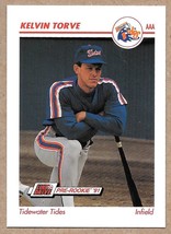 1991 Line Drive AAA #569 Kelvin Torve Tidewater Tides - £2.41 GBP