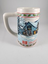 Vintage Miller High Life Limited Ed Holiday Beer Stein Collectible Mug Christmas - £11.87 GBP
