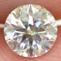 Loose Round Shaped Diamond 0.55 Carat G Color SI2 Certified Natural Enhanced - £446.06 GBP