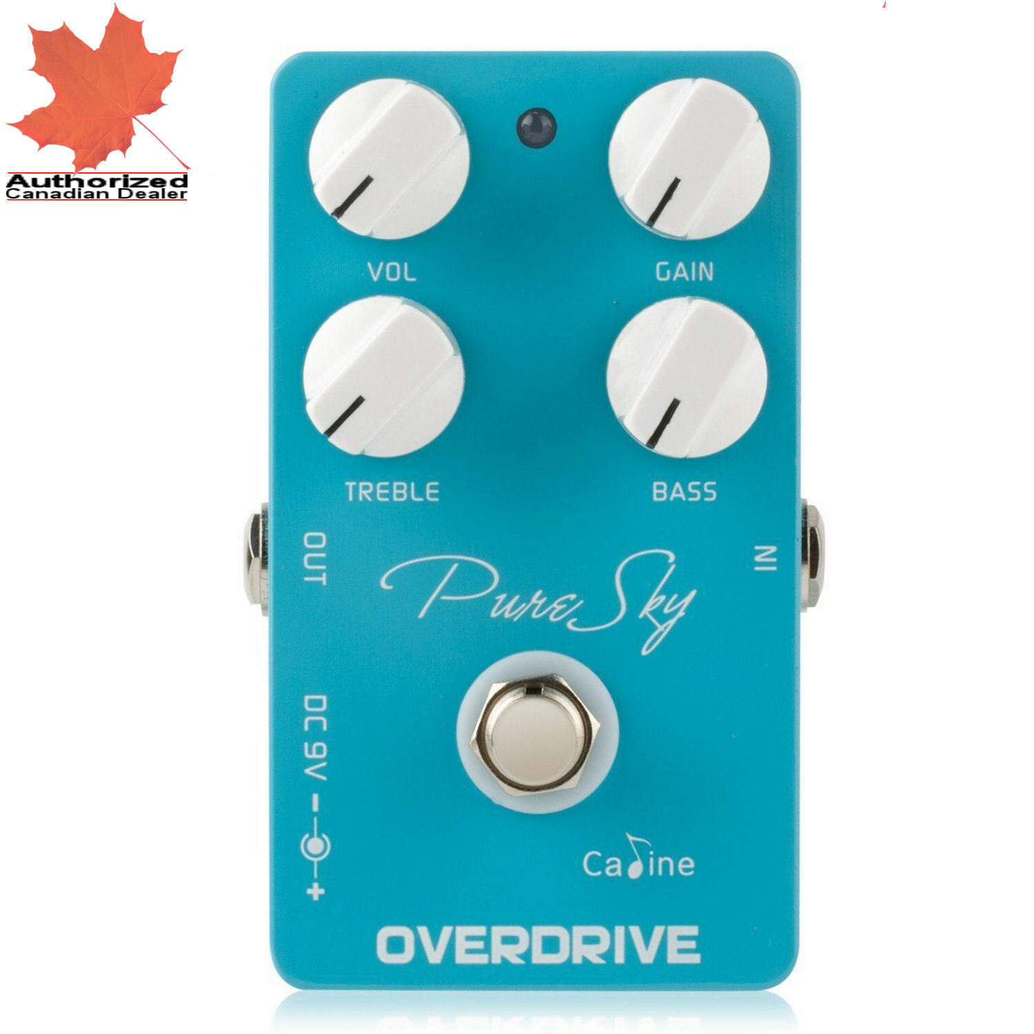 Caline CP-12 Pure Sky Overdrive Guitar Pedal High Pure and Clean Overdrive CE - £21.57 GBP