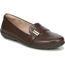 Naturalizer Women Slip On Loafers Kentley Size US 8M Brown Leather - $49.50