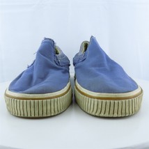Tommy Bahama Men Slip-On Shoes Live Bait Blue Fabric Slip On Size 8 Medium - $16.78