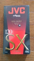 Jvc 120 Sx T-120 Sx Blank Vhs - New &amp; Sealed X 2 - $11.99