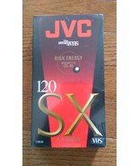 JVC 120 SX T-120 SX Blank VHS - NEW &amp; SEALED x 2 - £9.40 GBP