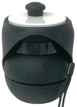 18oz. Portable Foldable Silicone Dog Water Bottle Black Leak Proof W/ Dispenser image 2