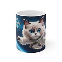 Cat Breeds in Space - The Ragdoll Breed - Ceramic Mug 11oz - £14.10 GBP
