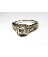 10K White Gold .33tcw Diamond Ladies Wedding Ring C2001 - £145.65 GBP