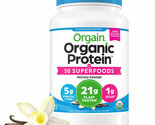 Orgain Organic Protein and Superfoods Plant Based Protein Powder, Vanill... - £195.56 GBP