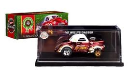 SOLD OUT Hot Wheels ’41 Willys Gasser 2022 Holiday Christmas Car RLC Exclusive image 2
