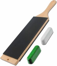 Large Lavoda Leather Strop Paddle For Sharpening Knives 3&quot; By 15&quot; Double-Sided - £28.76 GBP