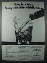 1983 Jameson Irish Whiskey Ad - Measure Difference - £14.62 GBP