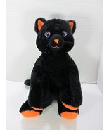 Build-A-Bear Lucky Kitty Black Cat Plush Stuffed Animal Toy Halloween Co... - £14.78 GBP