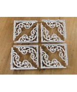 8 Cast Iron Shelf Brackets Antique Style White 6 1/4&quot; x 5 1/4&quot; Corbels B... - €41,99 EUR