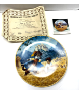 Bradford Knowles Puss In Boots Vintage Porcelain Plate - $184.79 MXN