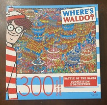 Cardinal 300 Piece Puzzle - Where&#39;s Waldo? Battle of the Bands - 24x18in EXLNT - £10.10 GBP